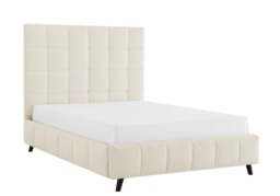 Limelight Starla Boucle Fabric Bed Frame-Ivory-Double - thumbnail 5