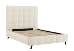 Limelight Starla Boucle Fabric Bed Frame-Ivory-Double - thumbnail 6