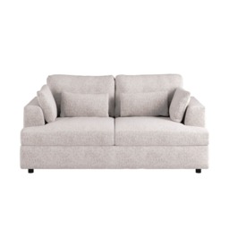 SOLACE+CO Drew 2 Seater Sofa Cream Chenille - thumbnail 3