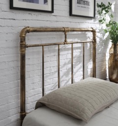 Flintshire Furniture Cilcain Metal Bed Frame-Bronze-Single - thumbnail 2