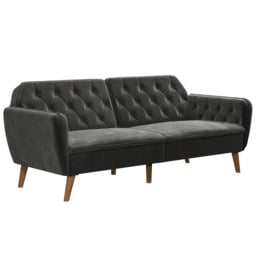 Novogratz Tallulah Futon-Grey - thumbnail 4