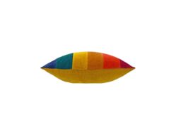 Furn Rainbow 30 x 50cm Cushion Cover Multi Jewel Cotton Velvet - thumbnail 4