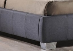 Time Living Braunston Bed Frame -Grey-Double - thumbnail 4