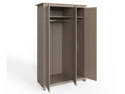 GFW Lancaster 4 Piece Bedroom Set-Grey - thumbnail 5