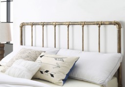 Flintshire Furniture Kinnerton Antique Bronze Metal Bed Frame-Kingsize - thumbnail 3