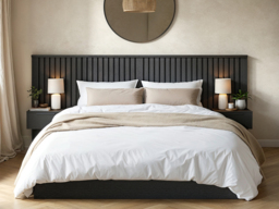 SOLACE+CO Taylor Kingsize Hotel Ottoman Bed with Side Tables Black - thumbnail 2