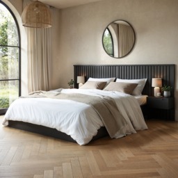 SOLACE+CO Taylor Kingsize Hotel Ottoman Bed with Side Tables Black - thumbnail 1