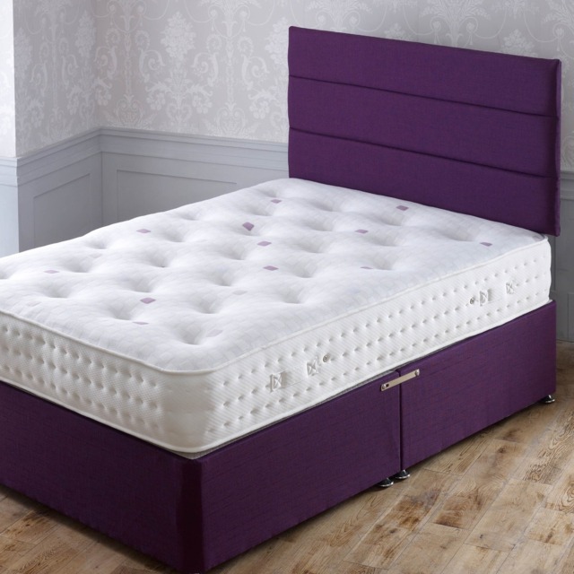 Westminster Mayfair 1000 Pocket Divan-Platform Top-2 Drawers-Kingsize (5'0) - image 1