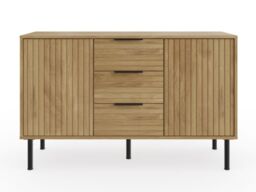 "GFW Nervata Sideboard Cabinet-Black " - thumbnail 6