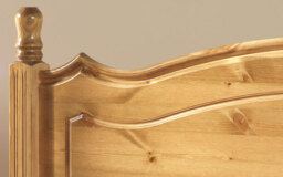 Friendship Mill Boston Scandinavian Pine Wood Headboard - Single - thumbnail 2