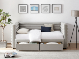 Limelight Bellatrix Daybed with Drawers-Grey - thumbnail 4