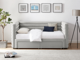 Limelight Bellatrix Daybed with Drawers-Grey - thumbnail 2