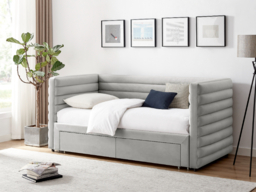 Limelight Bellatrix Daybed with Drawers-Grey - thumbnail 1