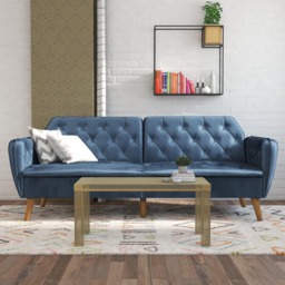 Novogratz Tallulah Futon-Blue - thumbnail 3