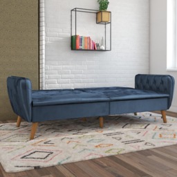 Novogratz Tallulah Futon-Blue - thumbnail 2