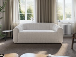 Flair Sidonie 2 Seater Sofa Cream Boucle - thumbnail 5