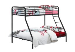 Dorel Single Over Double Bunk Bed-Grey - thumbnail 2