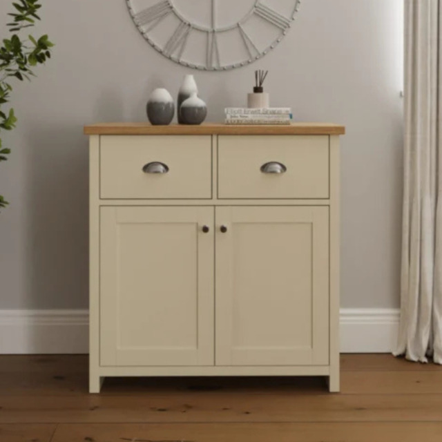 GFW Lancaster Compact Sideboard-Cream - image 1