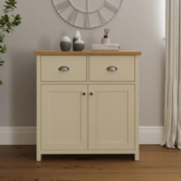 GFW Lancaster Compact Sideboard-Cream - thumbnail 1