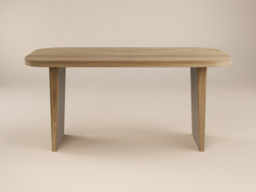 Solace+Co Nolan Dining Table & Seating Set-Natural & Beige - thumbnail 7