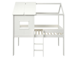 Kids Avenue Ordi Playhouse White Mid Sleeper Bed with Storage Underneath - thumbnail 7