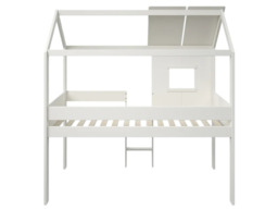 Kids Avenue Ordi Playhouse White Mid Sleeper Bed with Storage Underneath - thumbnail 6