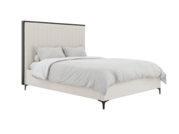 LPD Berkeley Velvet Bed Cream -Double - thumbnail 3