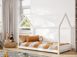 Flair Play House Floor Bed Frame Pine - thumbnail 2