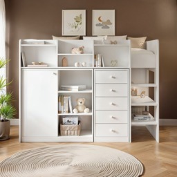 Flair Furnishings Wizard Junior High Sleeper Storage Station - thumbnail 1