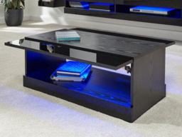 GFW Galicia Coffee Table With LED -Black - thumbnail 2