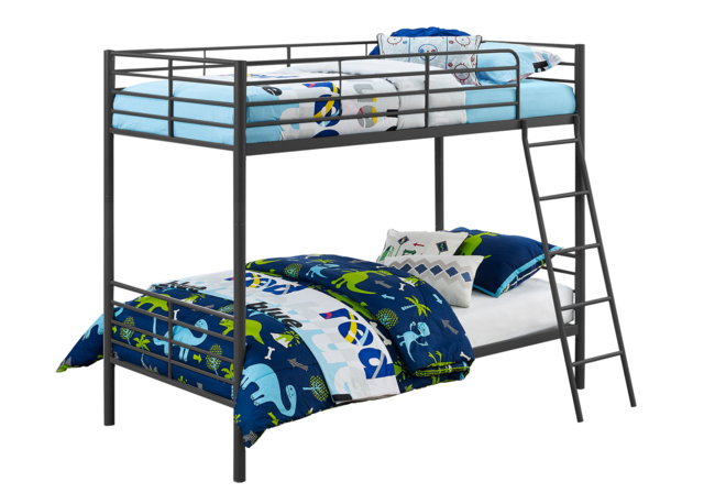 Dorel Home Convertible Bunk Bed-Black - image 1