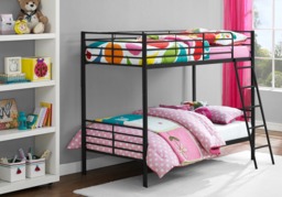 Dorel Home Convertible Bunk Bed-Black - thumbnail 5