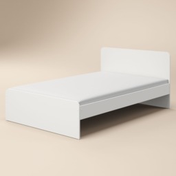 Flair Furnishings Wizard Small Double White Bed Frame - thumbnail 4