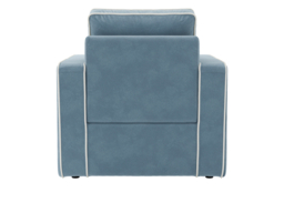 LPD Diego Accent Chair Ice Blue Velvet - thumbnail 6