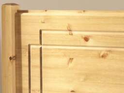 Friendship Mill Vegas Scandinavian Pine Wood Headboard Strutted - Small Double - thumbnail 4