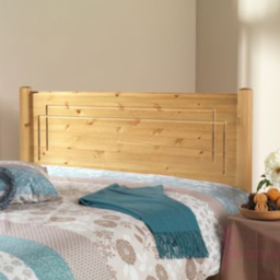 Friendship Mill Vegas Scandinavian Pine Wood Headboard Strutted - Small Double