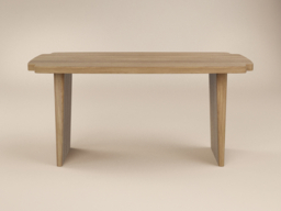 SOLACE+CO Nolan Dining Table Curved Edge and Seating Set-Natural & Beige - thumbnail 7