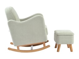 Bebe & Beyond Soother Nursing Chair and Stool Set Sage - thumbnail 4