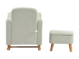 Bebe & Beyond Soother Nursing Chair and Stool Set Sage - thumbnail 5