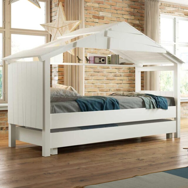 Mathy By Bols Treehouse Single Cabin Bed with Shelf - image 1