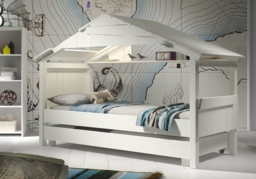 Mathy By Bols Treehouse Single Cabin Bed with Shelf - thumbnail 4
