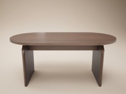 SOLACE+CO Varm & Estella Dining Table with Velvet Chairs -Table + 4 Chairs- Beige - thumbnail 5