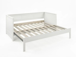 Noomi Erika Guest Bed White & Grey with Drawer (FSC-Certified) - thumbnail 6