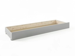 Noomi Erika Guest Bed White & Grey with Drawer (FSC-Certified) - thumbnail 4