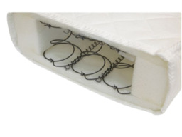 Kidsaw Deluxe Sprung Toddler Cot Bed Mattress - thumbnail 4