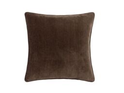 Yard Heavy Chenille 50 x 50cm Feather Cushion -Brown - thumbnail 2