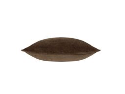 Yard Heavy Chenille 50 x 50cm Feather Cushion -Brown - thumbnail 3