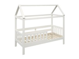 Noomi Essie Solid Wood Shorty House Bed White (FSC-Certified) - thumbnail 6