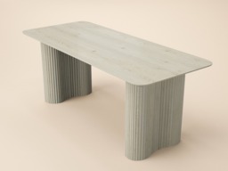 SOLACE+CO Zoya Sintered Stone Rectangular Dining Table - thumbnail 4