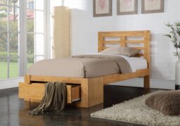 Flintshire Furniture New Bretton Wooden Bed Frame -White-Double - thumbnail 4